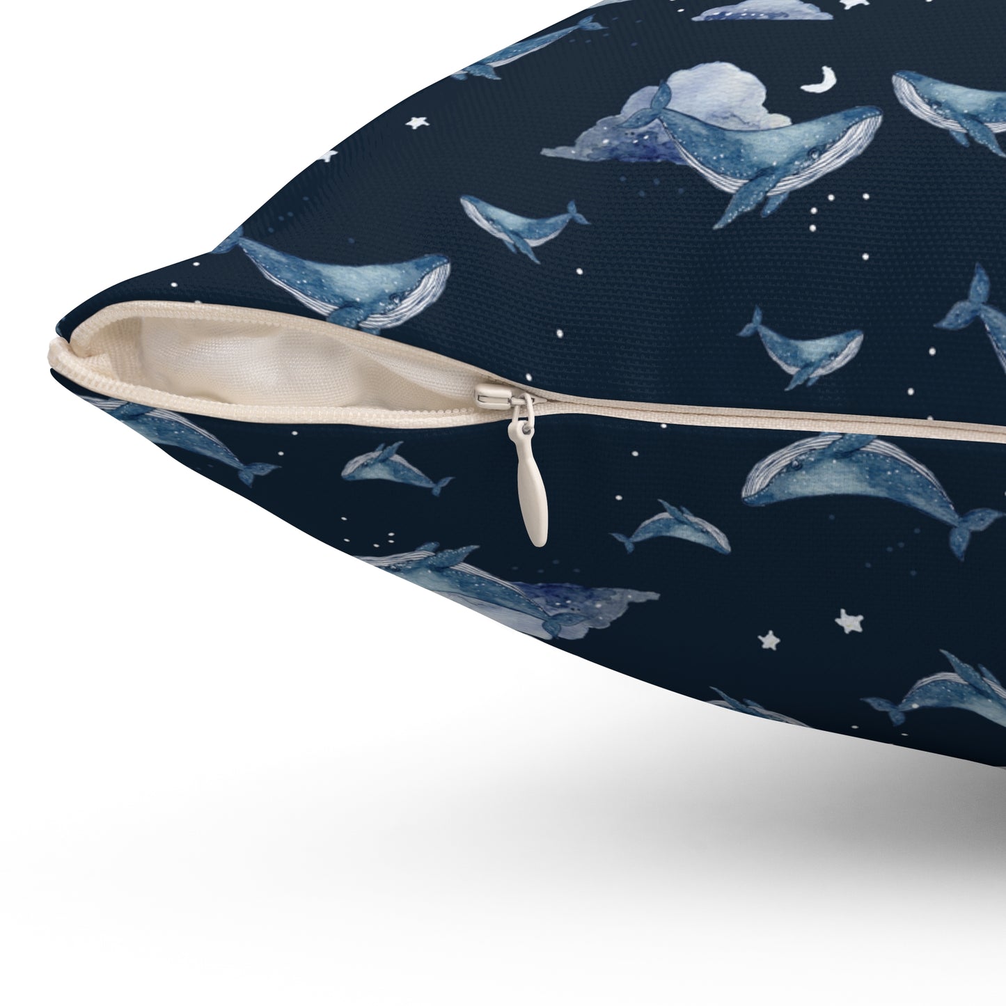 Spun Polyester Square Pillow