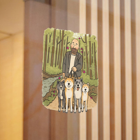 PermaDecal (indoor/outdoor) Akita Inu