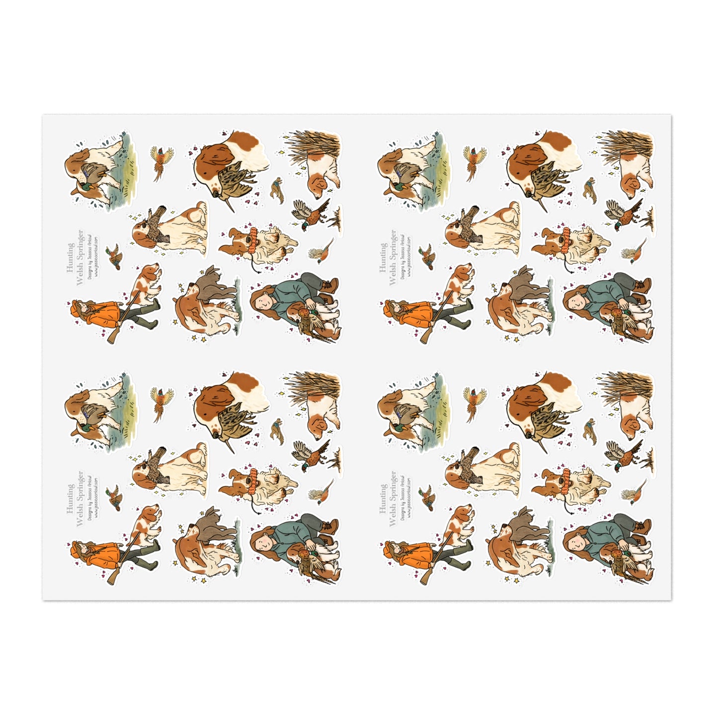 Jumbo Sticker Sheet (4 sheets in 1)