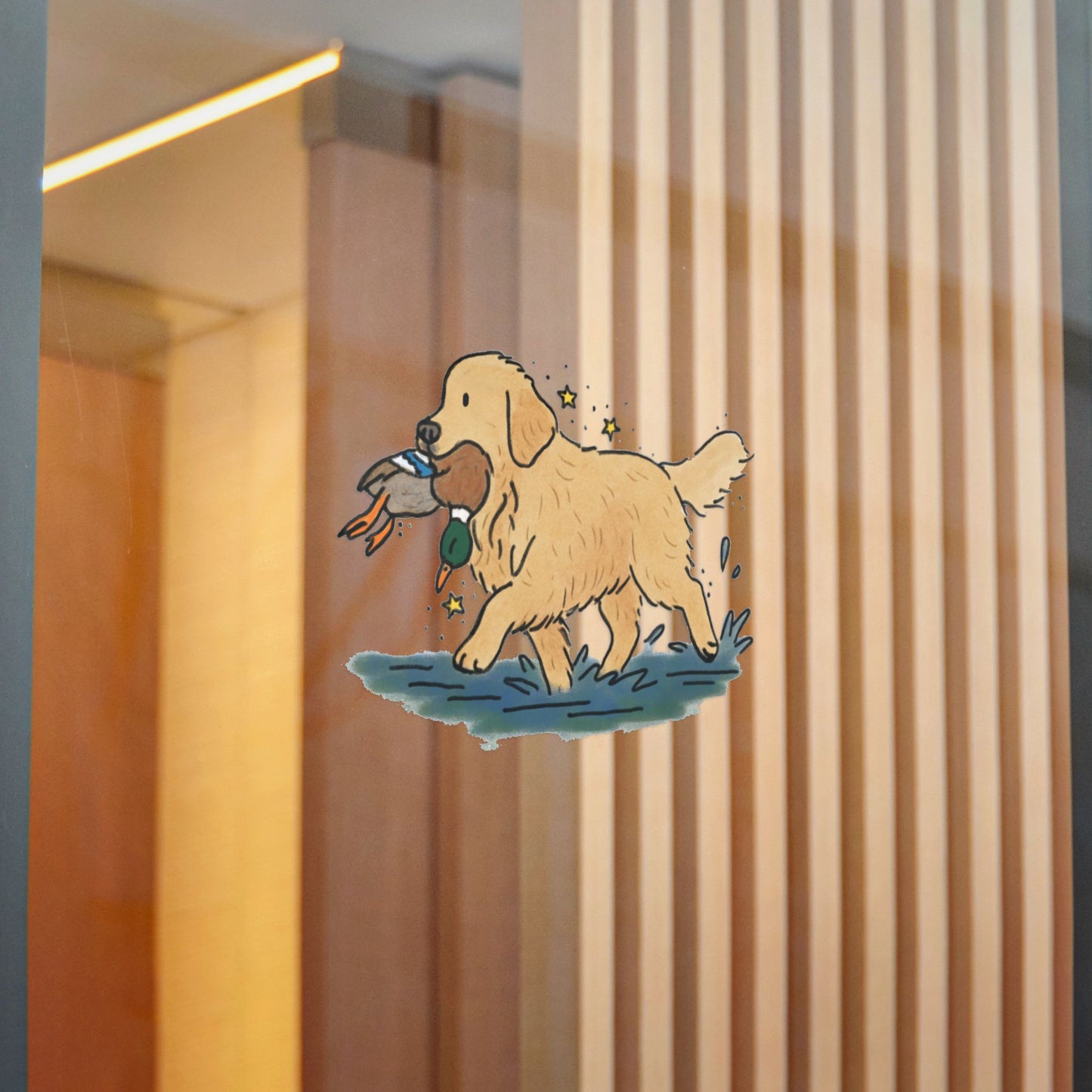 PermaDecal (indoor/outdoor) Golden Retriever