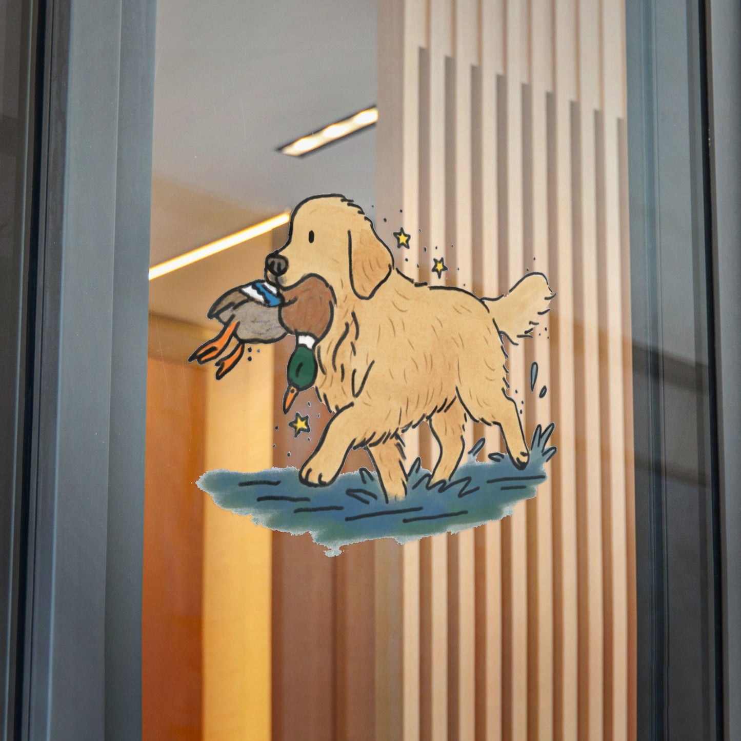 PermaDecal (indoor/outdoor) Golden Retriever