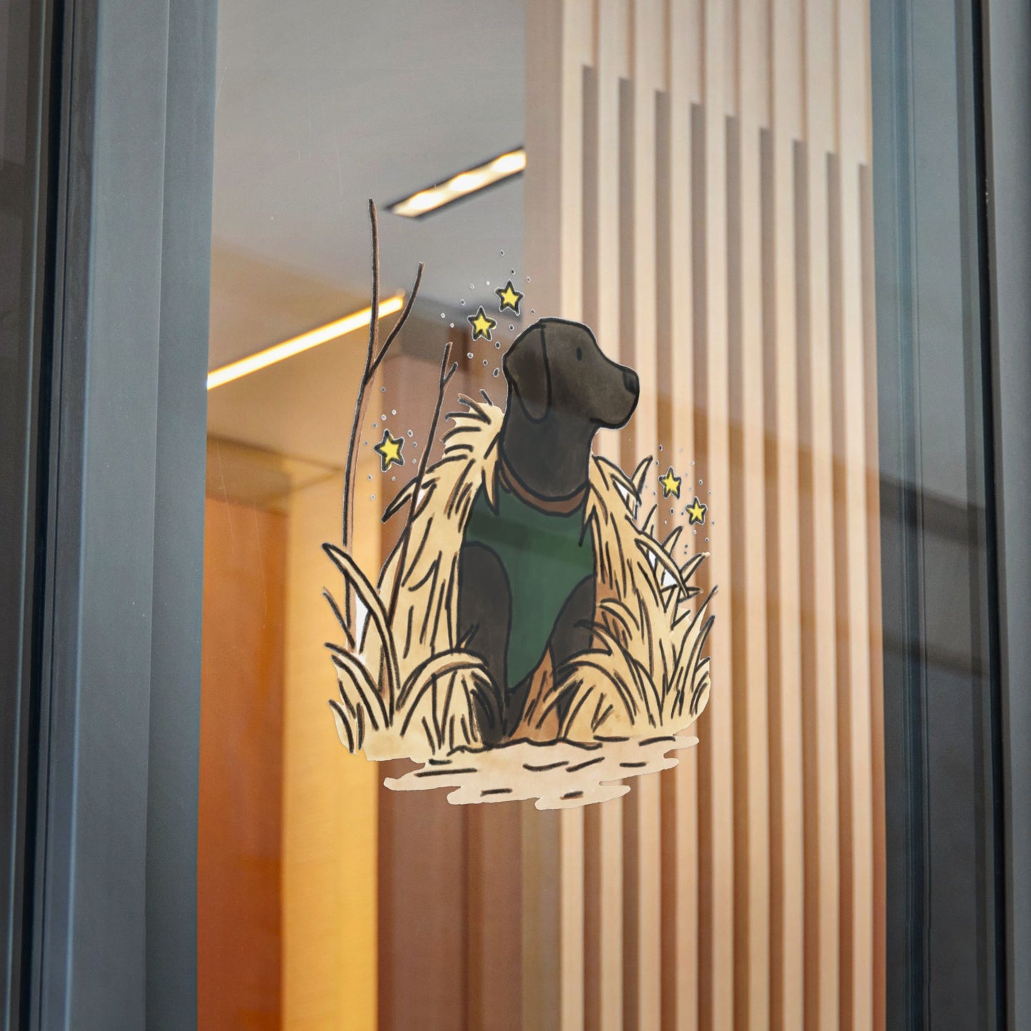PermaDecal (indoor/outdoor) Black Labrador Retriever