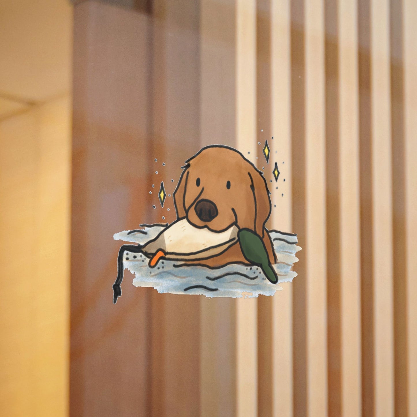 PermaDecal (indoor/outdoor) Fox Red Labrador Retriever