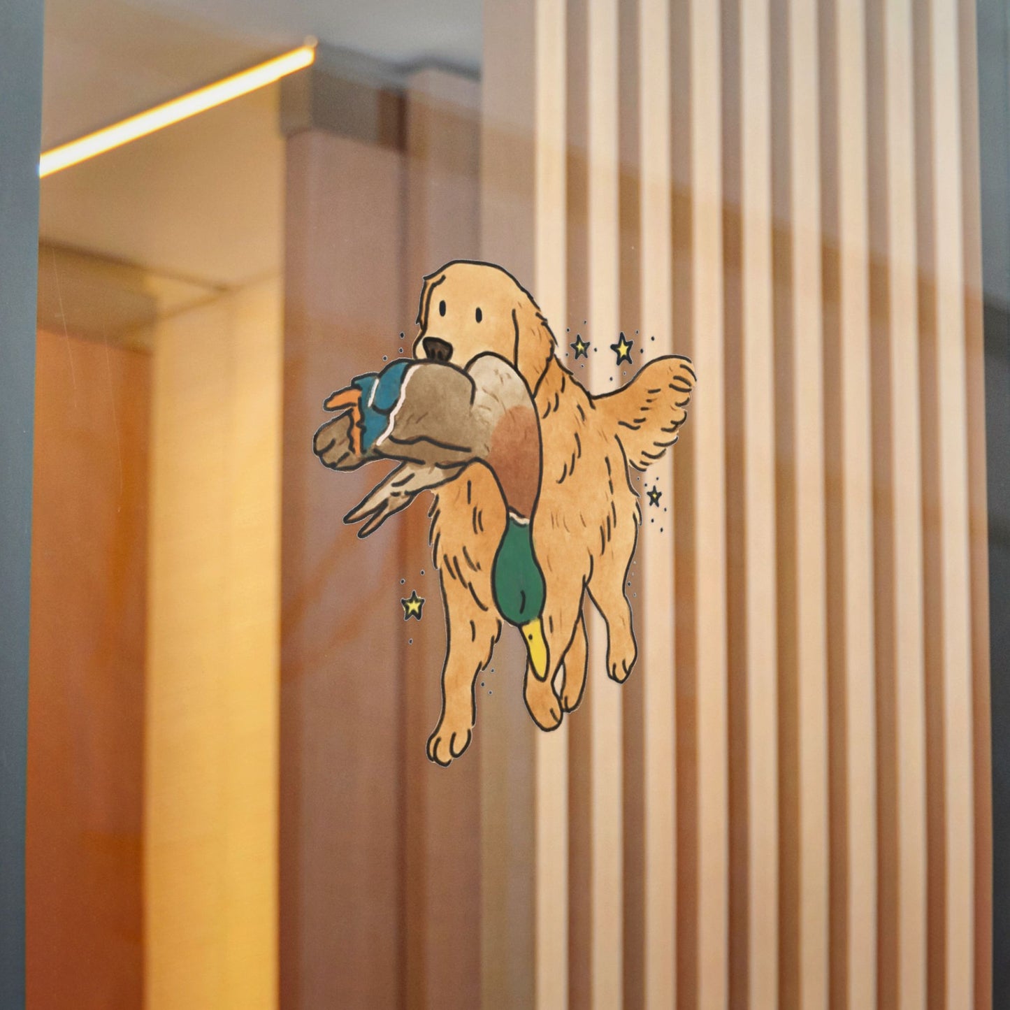 PermaDecal (indoor/outdoor) Golden Retriever