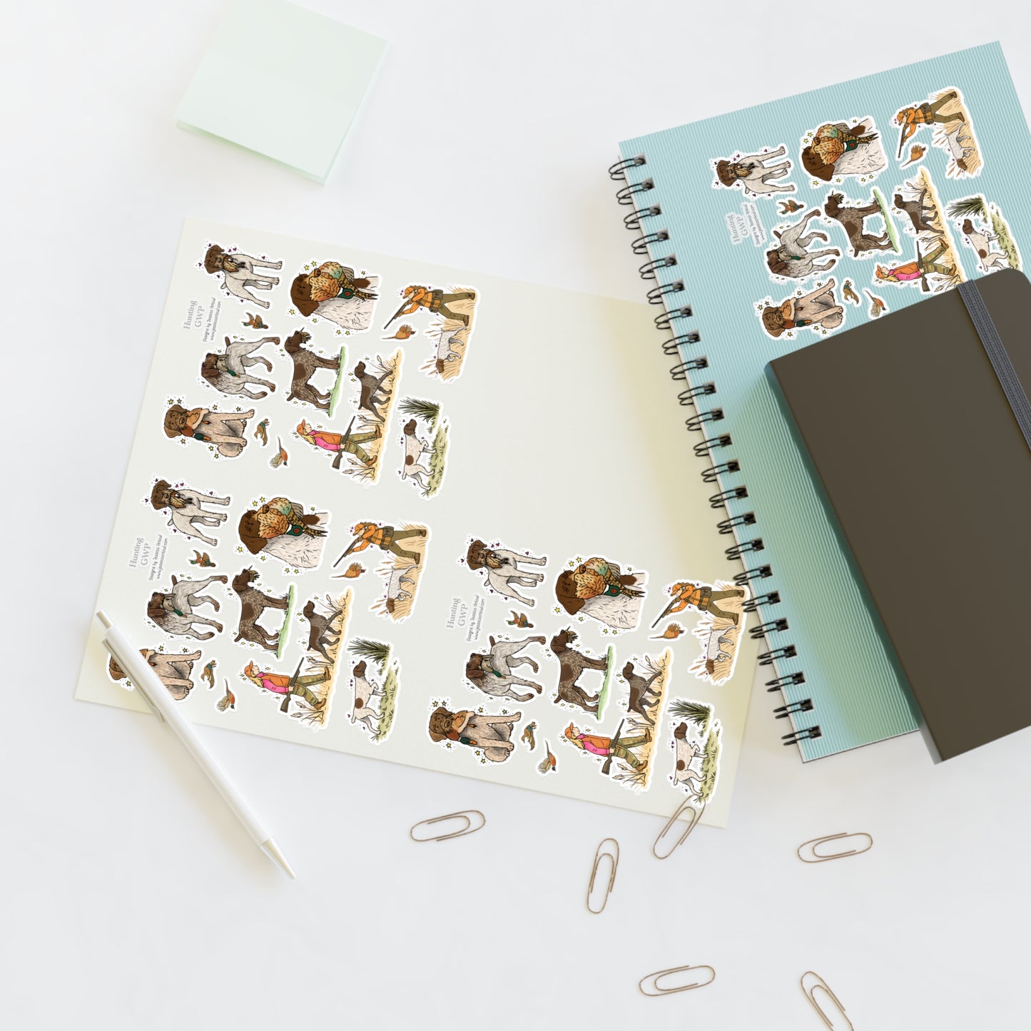 Jumbo Sticker Sheet (4 sheets in 1)