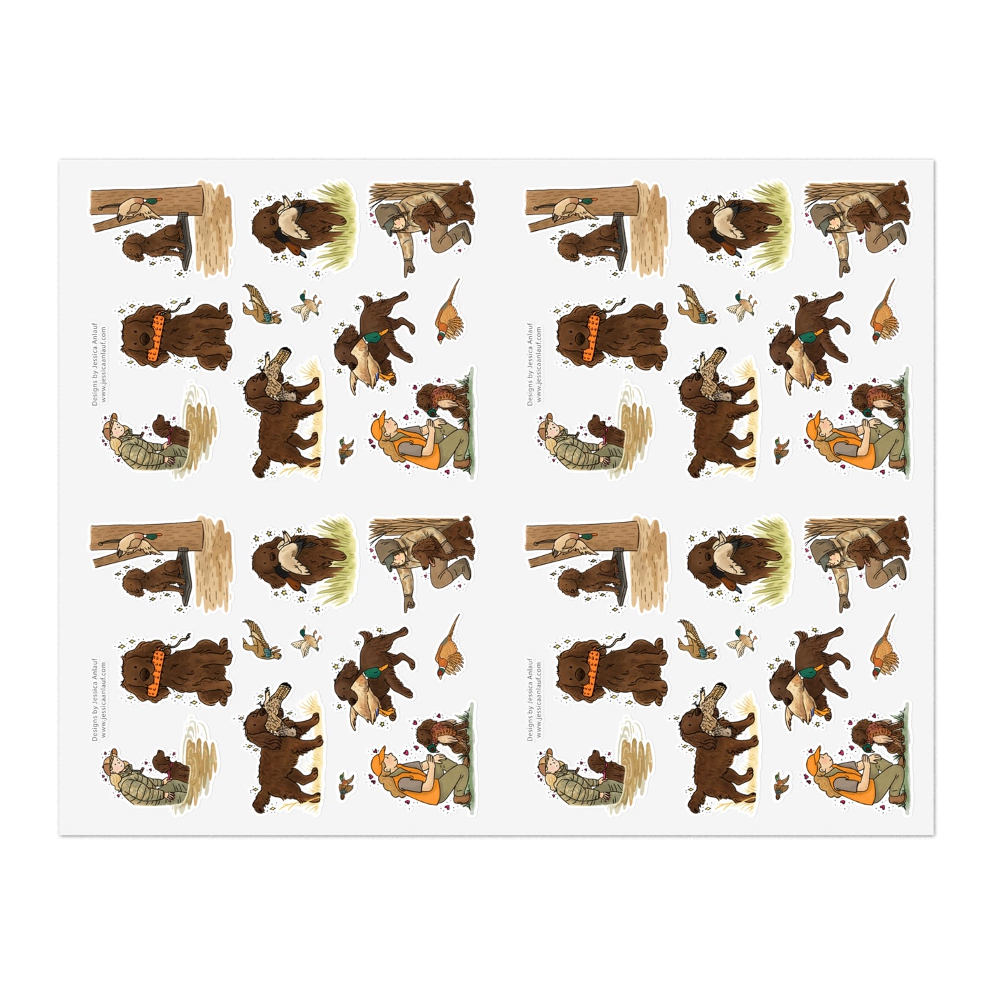 Jumbo Sticker Sheet (4 sheets in 1)