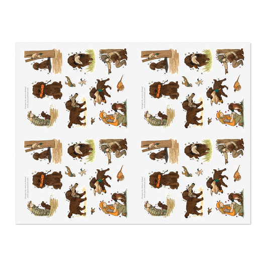 Jumbo Sticker Sheet (4 sheets in 1)