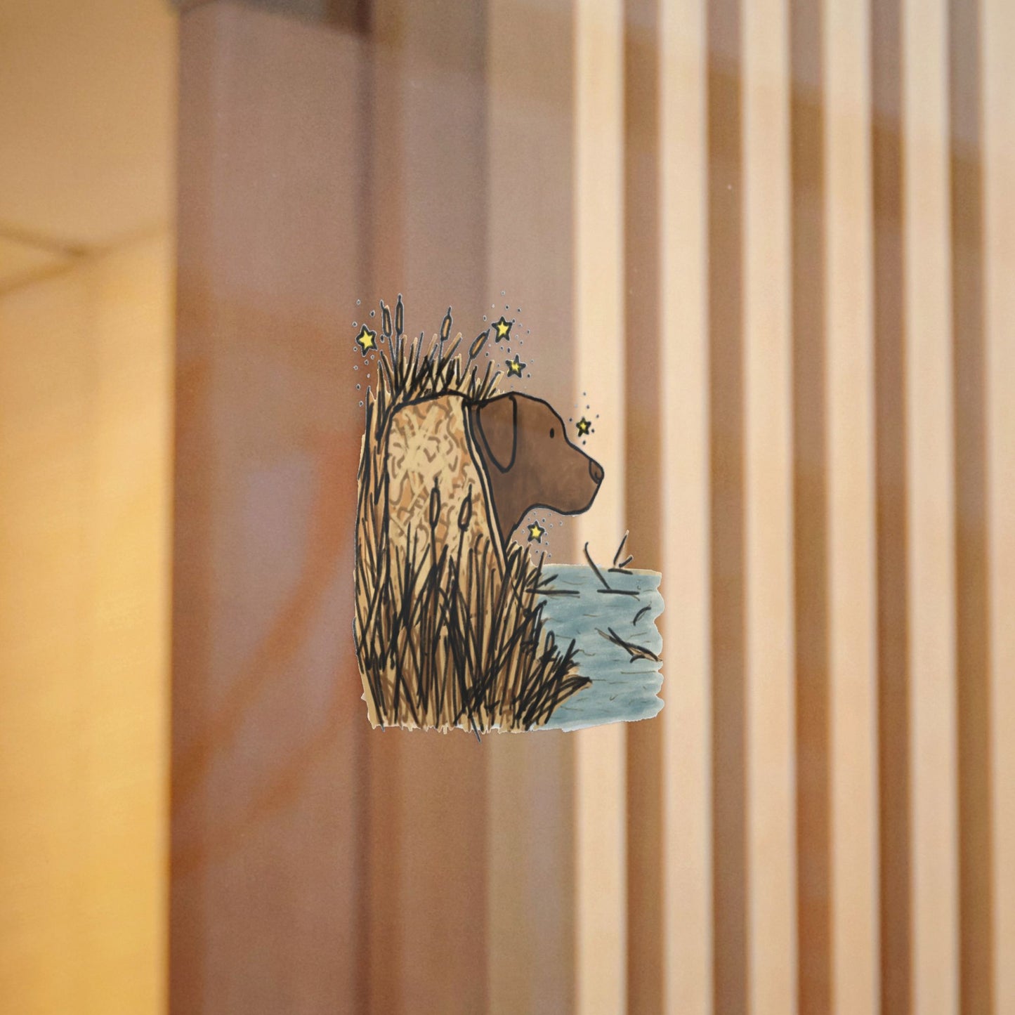 PermaDecal (indoor/outdoor) Chocolate Labrador Retriever