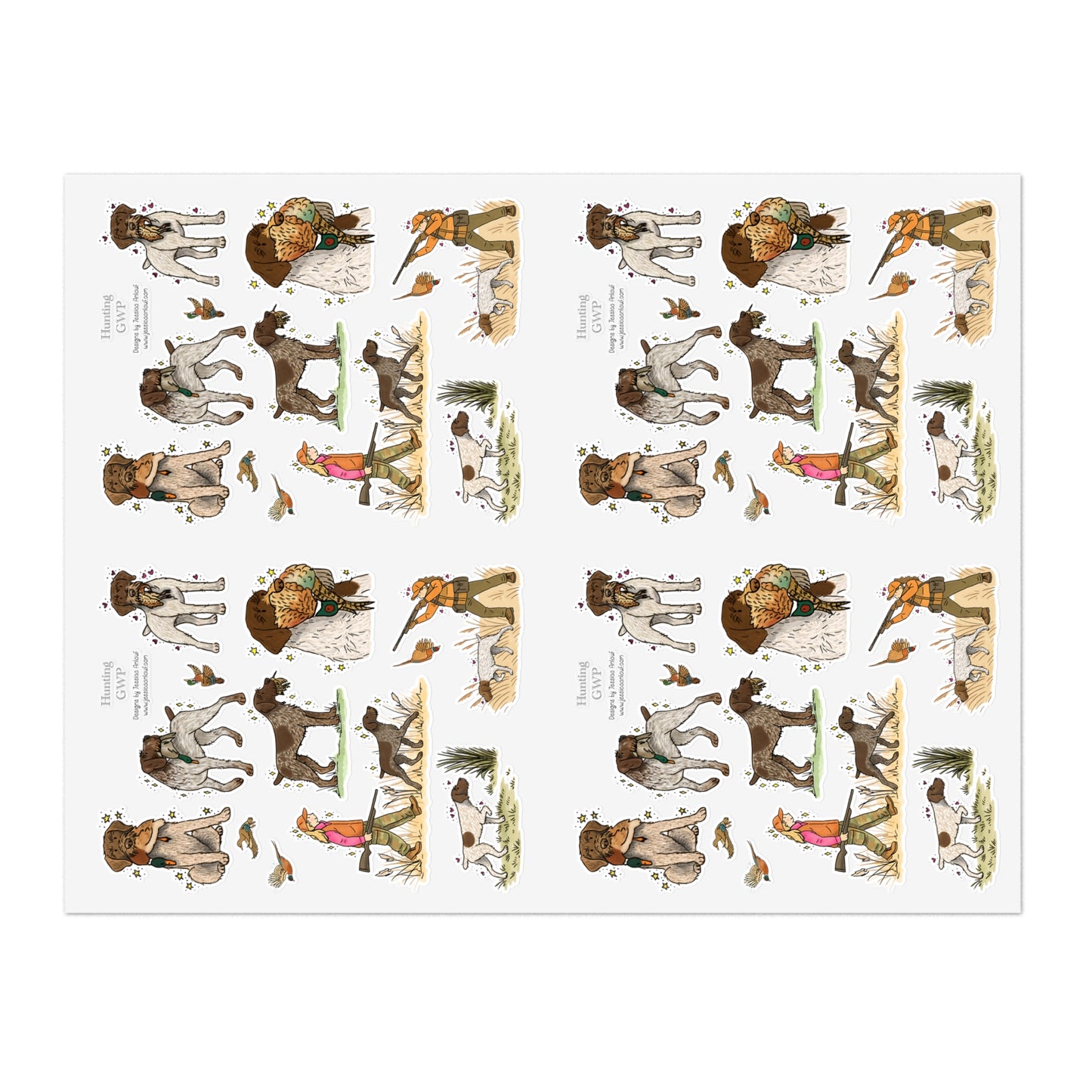 Jumbo Sticker Sheet (4 sheets in 1)