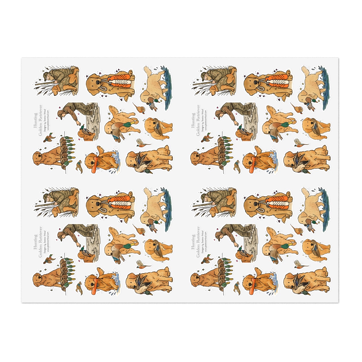 Jumbo Sticker Sheet (4 sheets in 1)