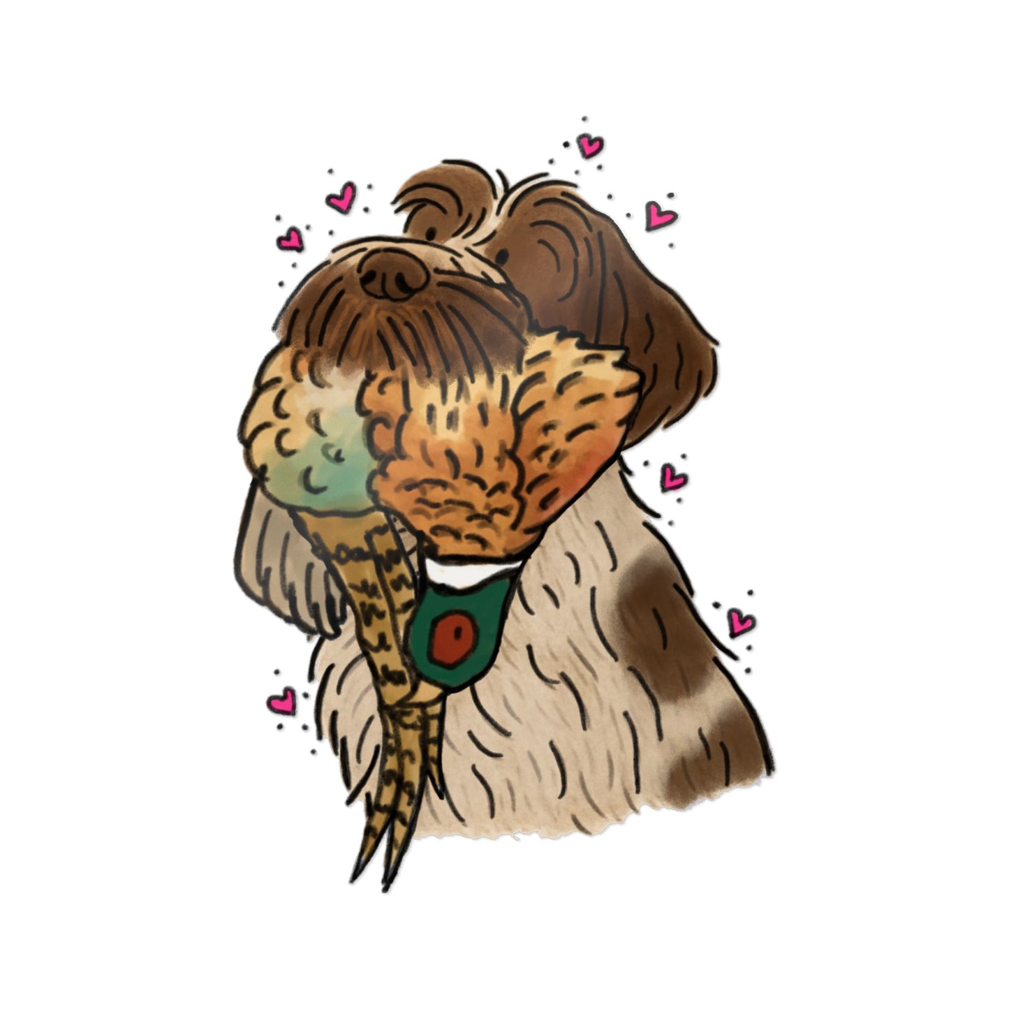 PermaDecal (indoor/outdoor) Wirehaired Pointing Griffon