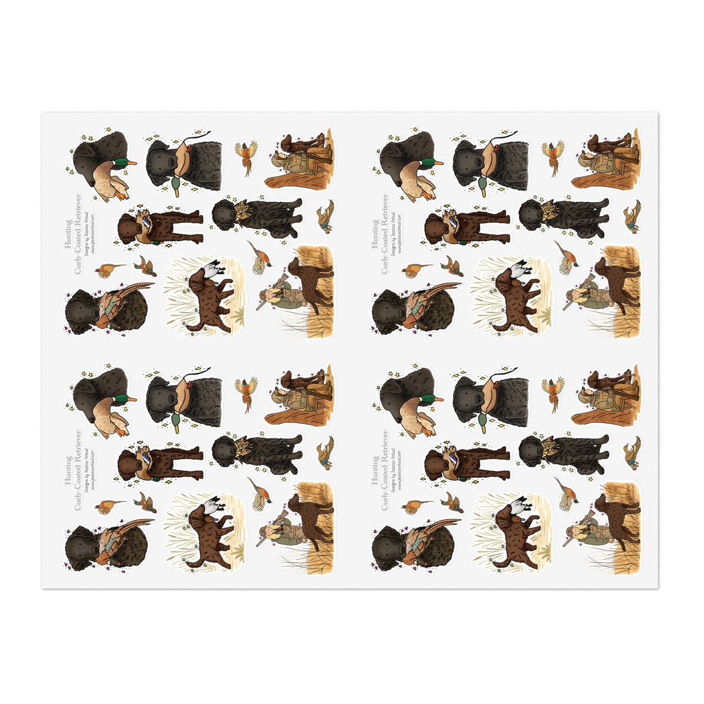 Jumbo Sticker Sheet (4 sheets in 1)