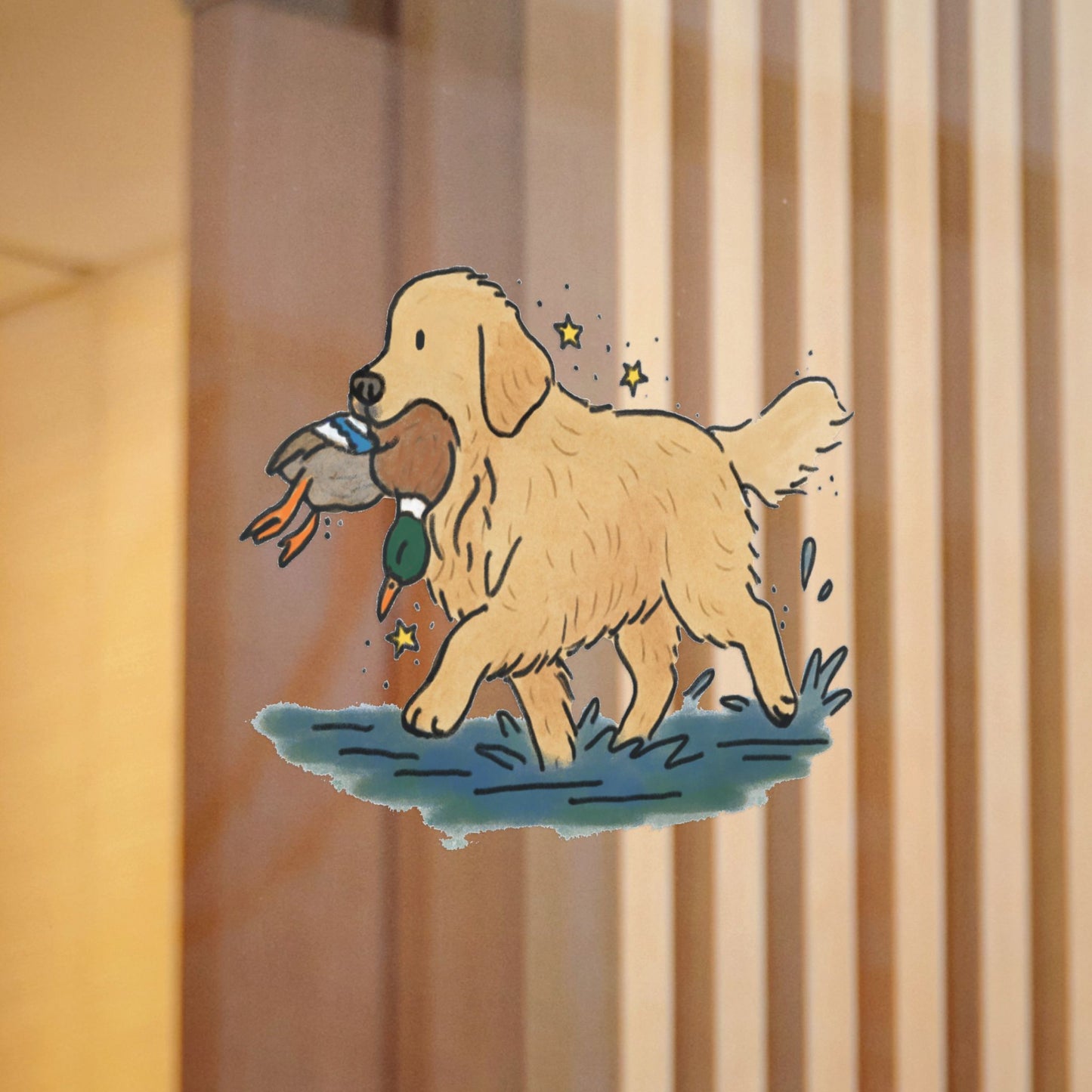 PermaDecal (indoor/outdoor) Golden Retriever