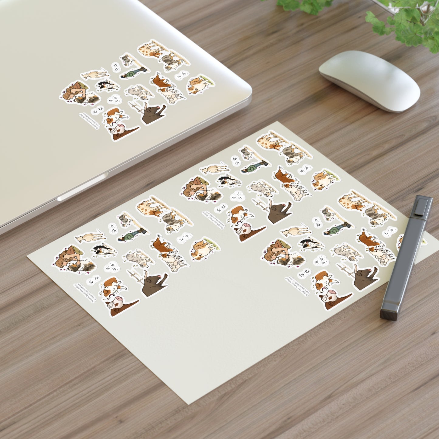 Jumbo Sticker Sheet (4 sheets in 1)