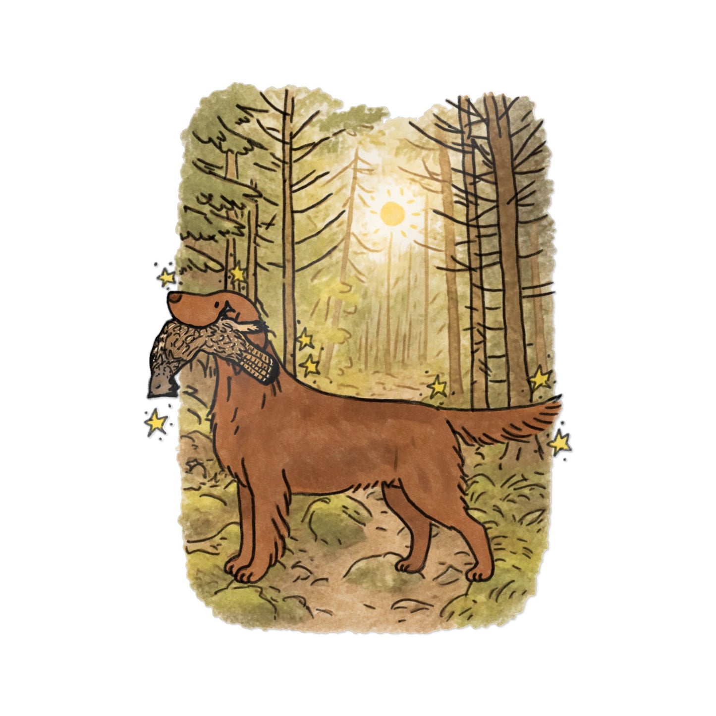 PermaDecal (indoor/outdoor) Flat-Coated Retriever