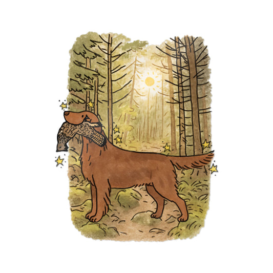 PermaDecal (indoor/outdoor) Flat-Coated Retriever