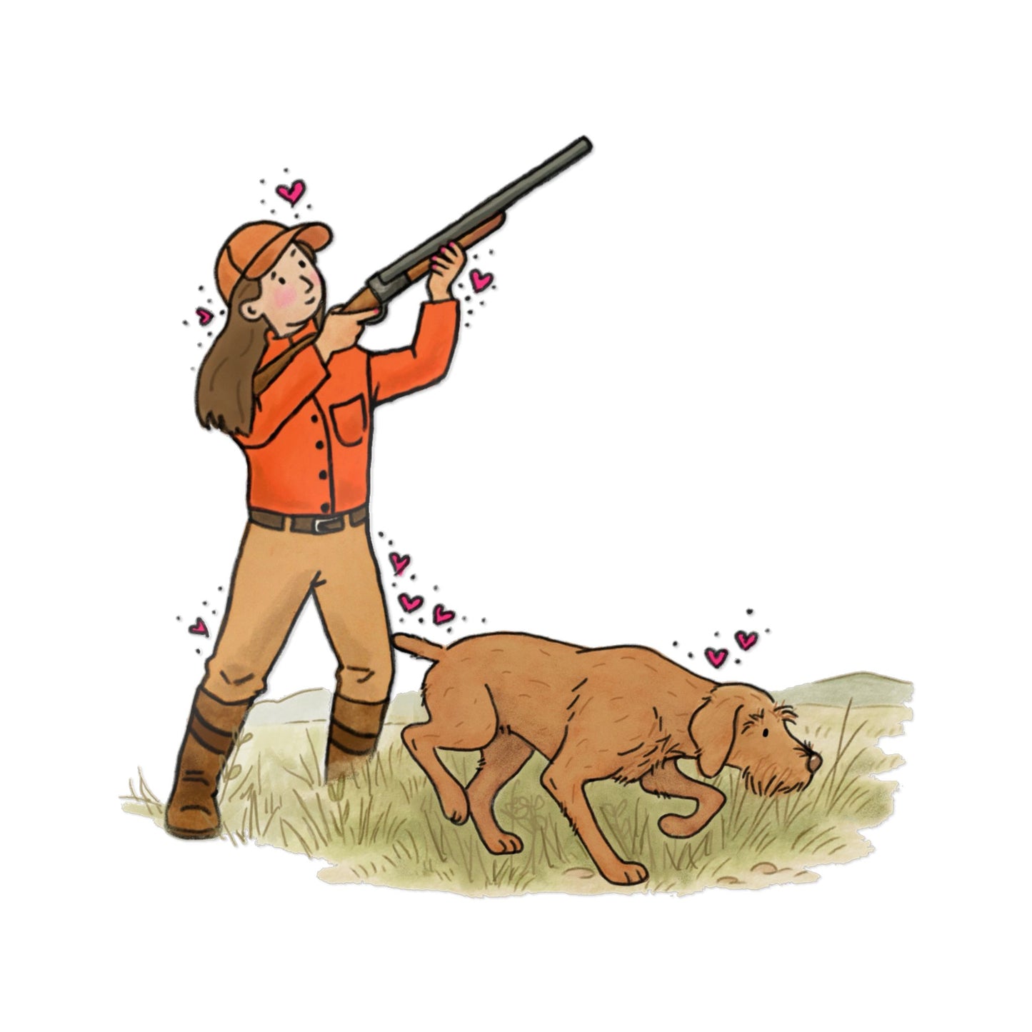 PermaDecal (indoor/outdoor) Hungarian Wire-Haired Vizsla