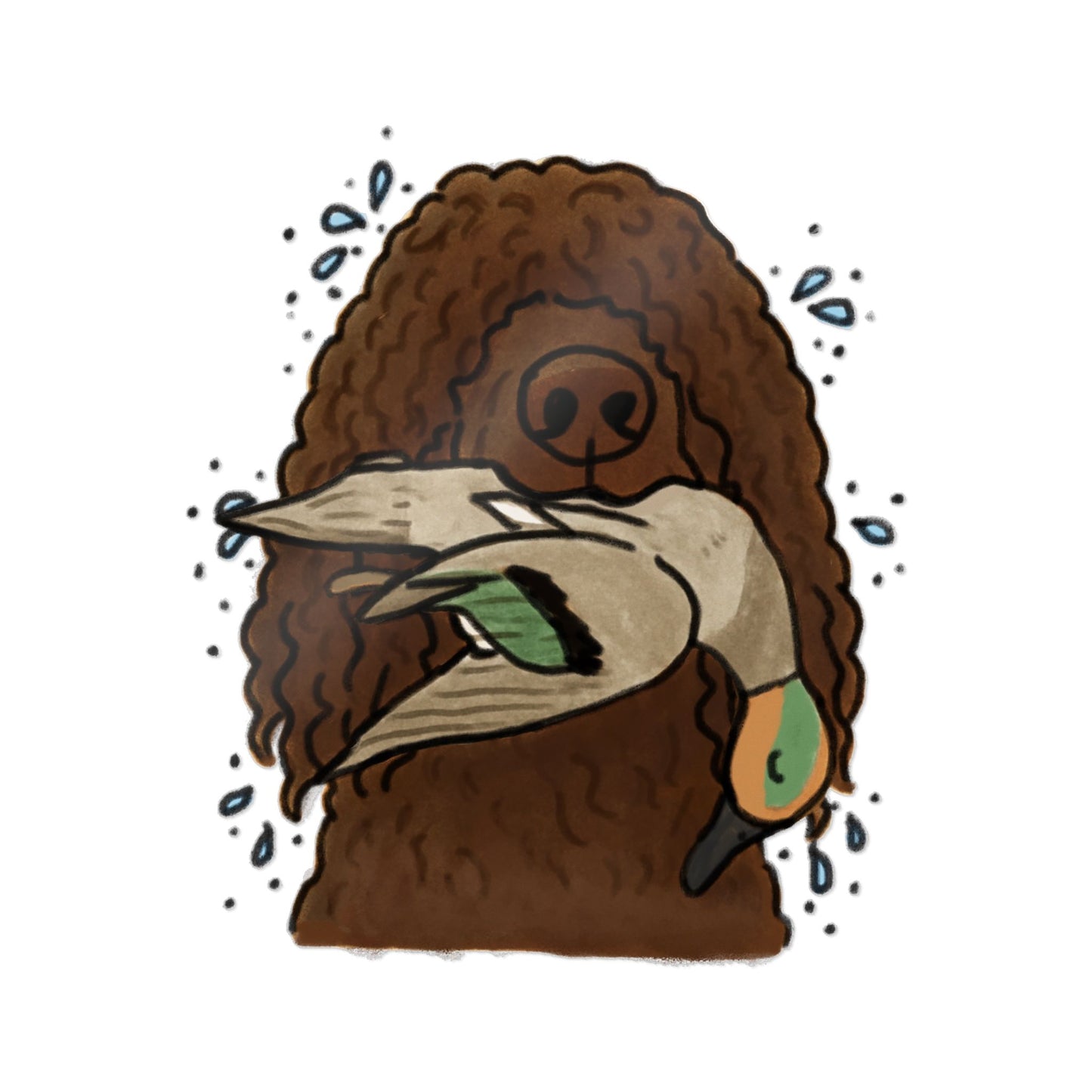 PermaDecal (indoor/outdoor) Irish Water Spaniel