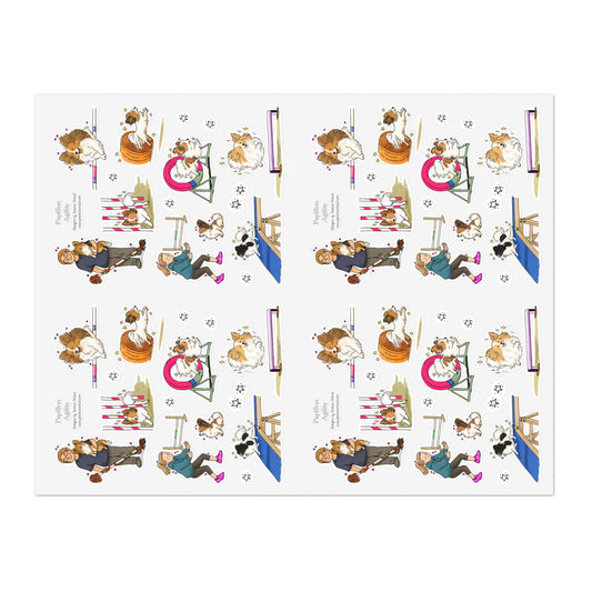Jumbo Sticker Sheet (4 sheets in 1)