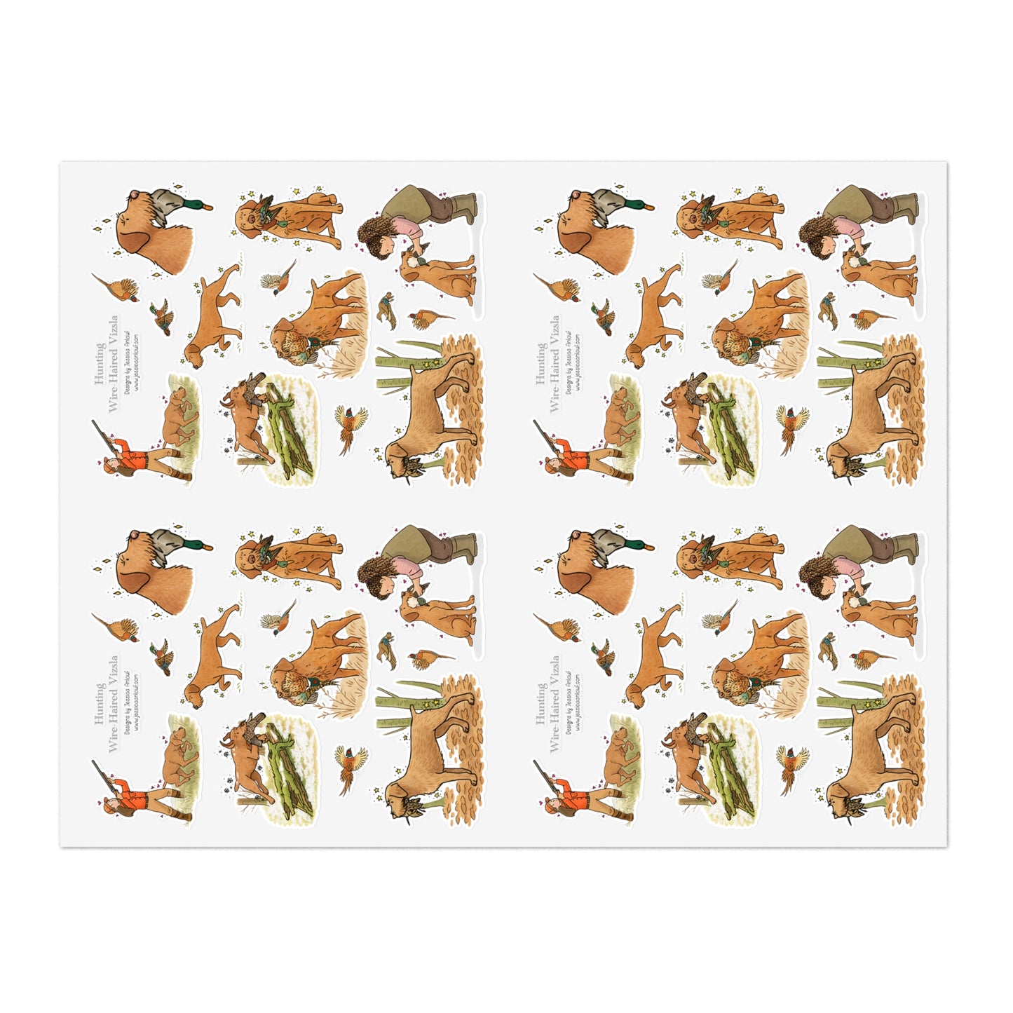 Jumbo Sticker Sheet (4 sheets in 1)