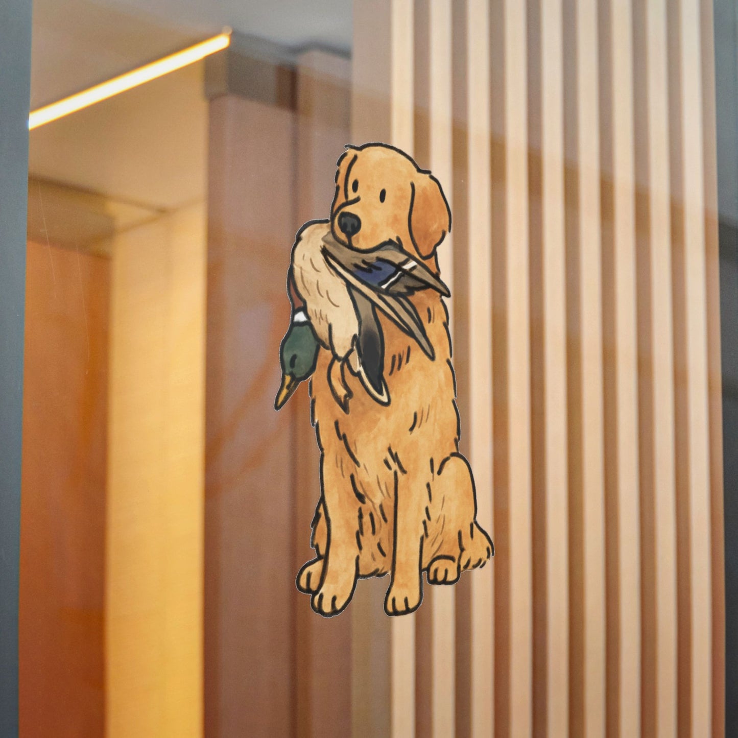 PermaDecal (indoor/outdoor) Golden Retriever