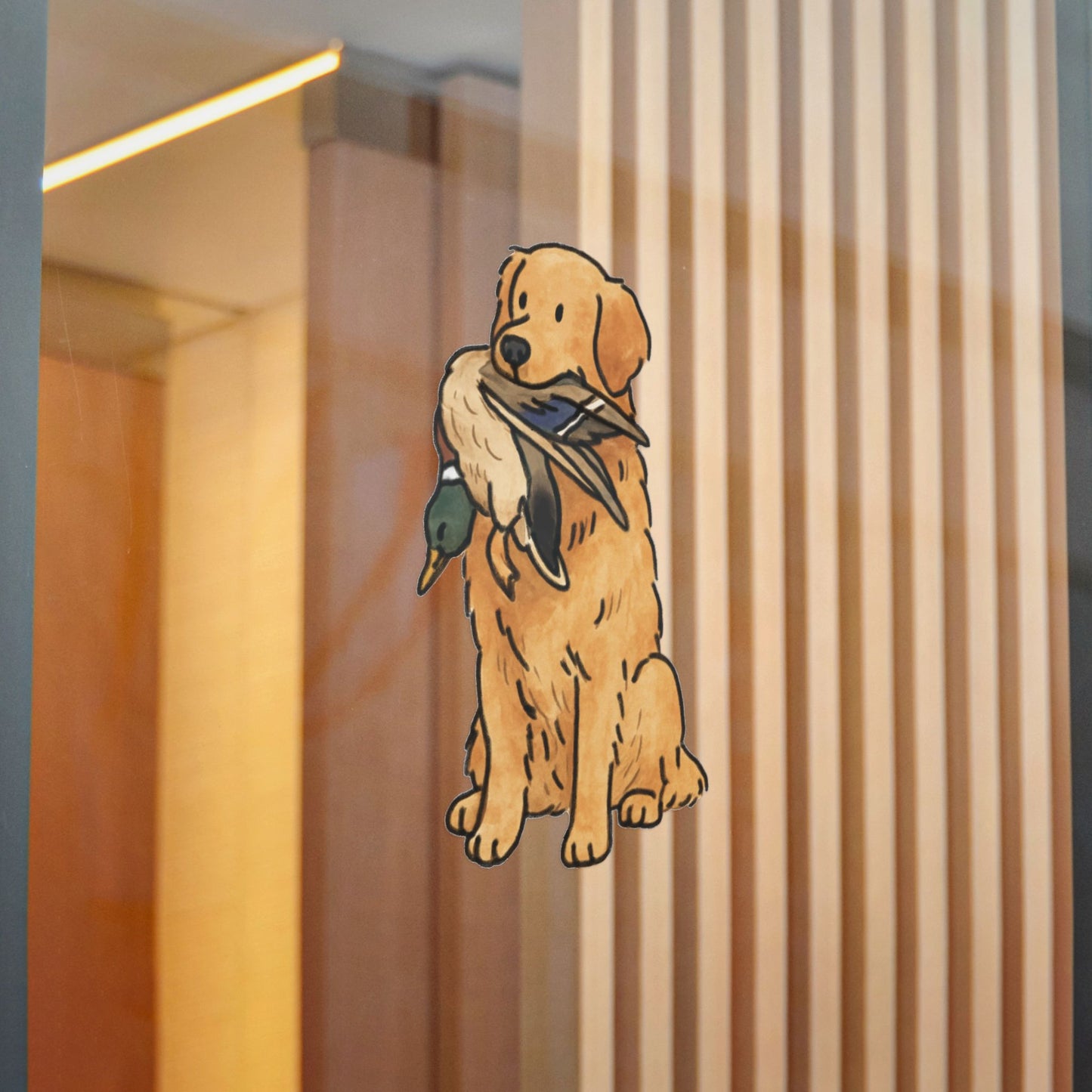 PermaDecal (indoor/outdoor) Golden Retriever