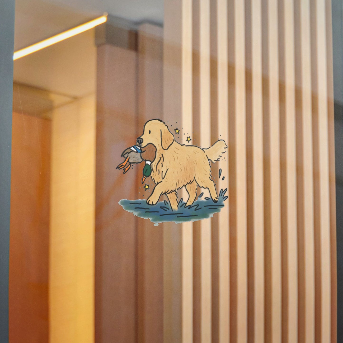 PermaDecal (indoor/outdoor) Golden Retriever