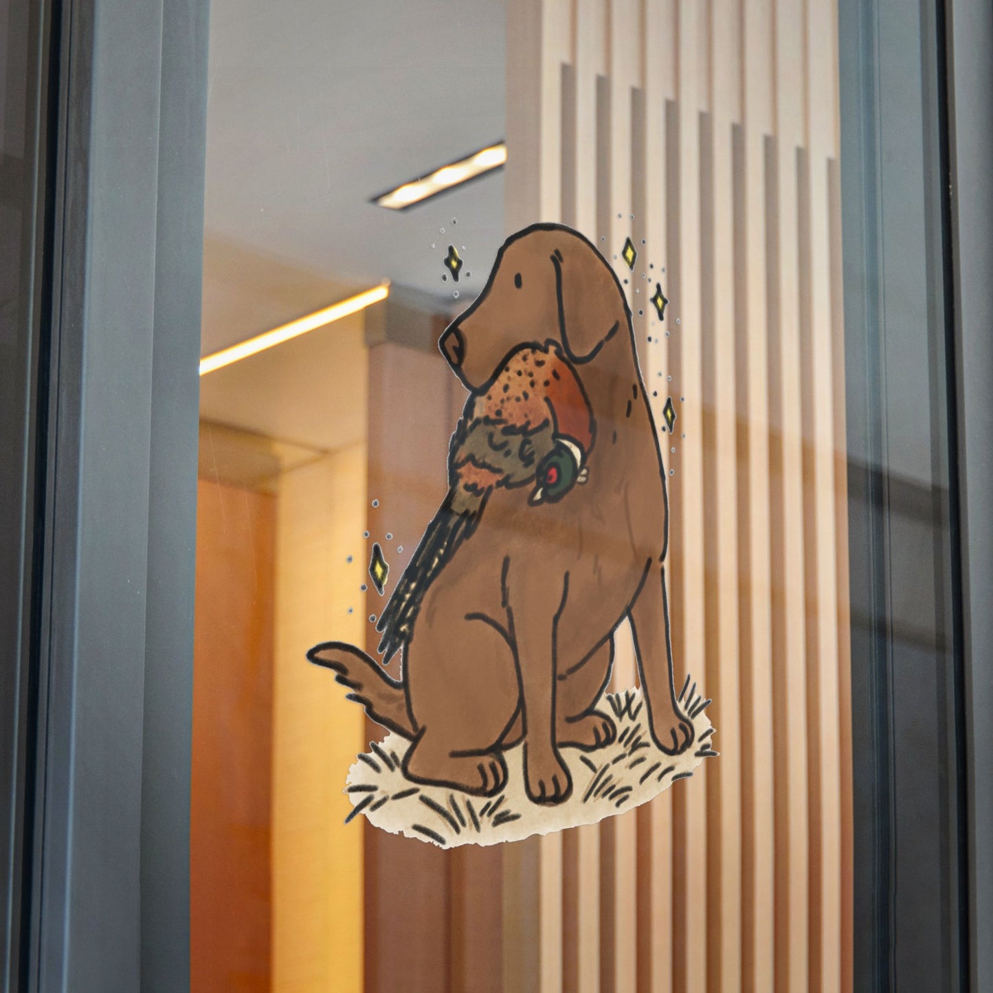 PermaDecal (indoor/outdoor) Chocolate Labrador Retriever