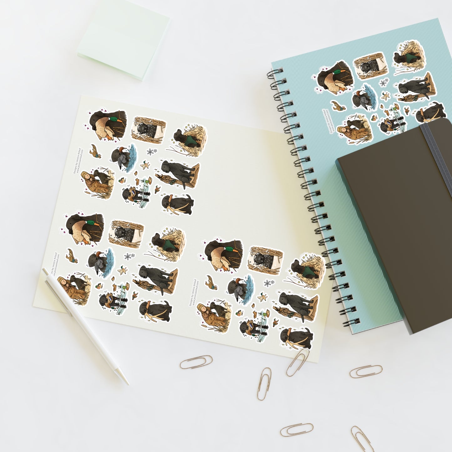 Jumbo Sticker Sheet (4 sheets in 1)