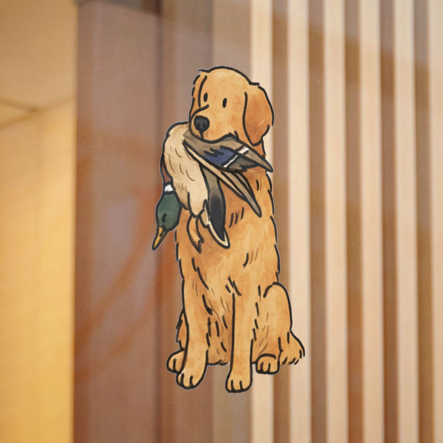 PermaDecal (indoor/outdoor) Golden Retriever