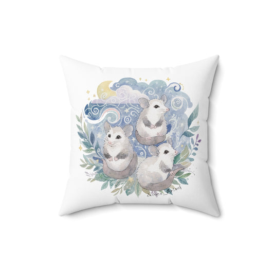 Spun Polyester Square Pillow