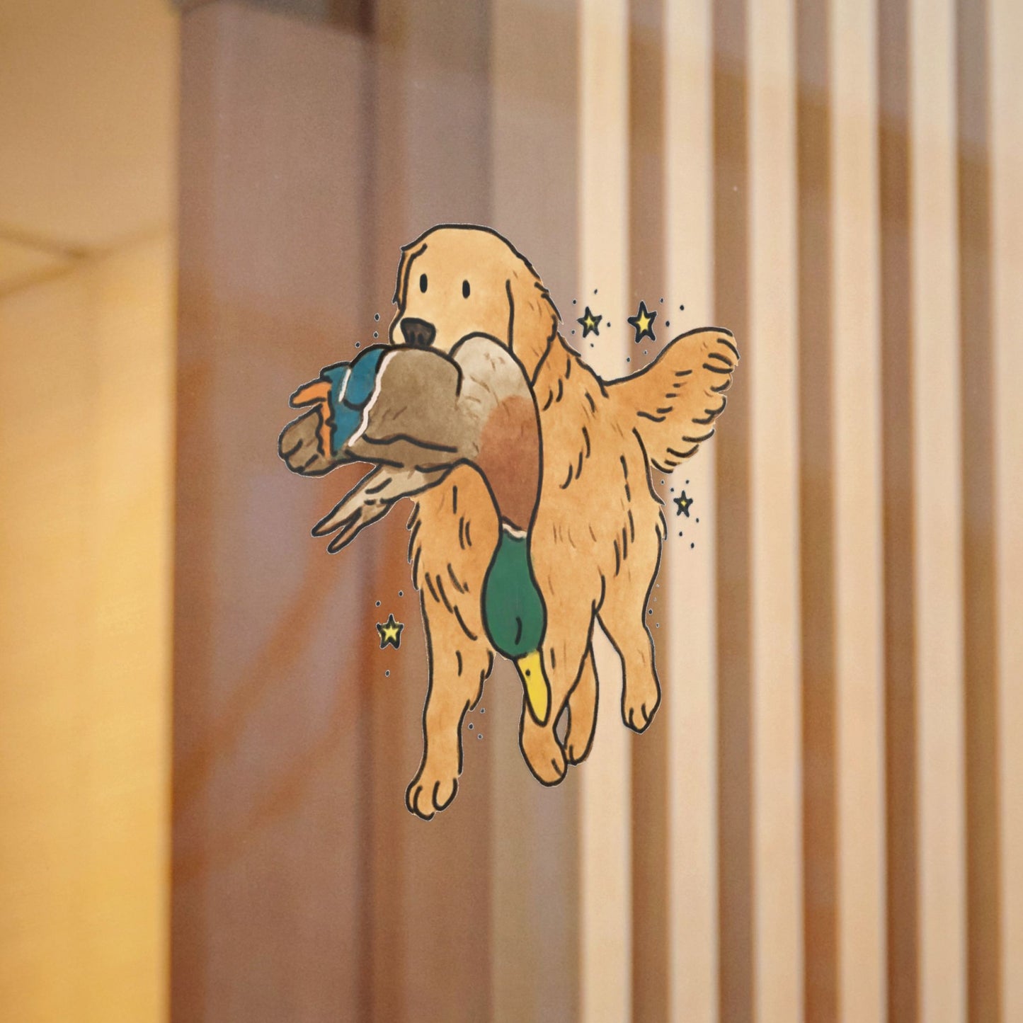 PermaDecal (indoor/outdoor) Golden Retriever