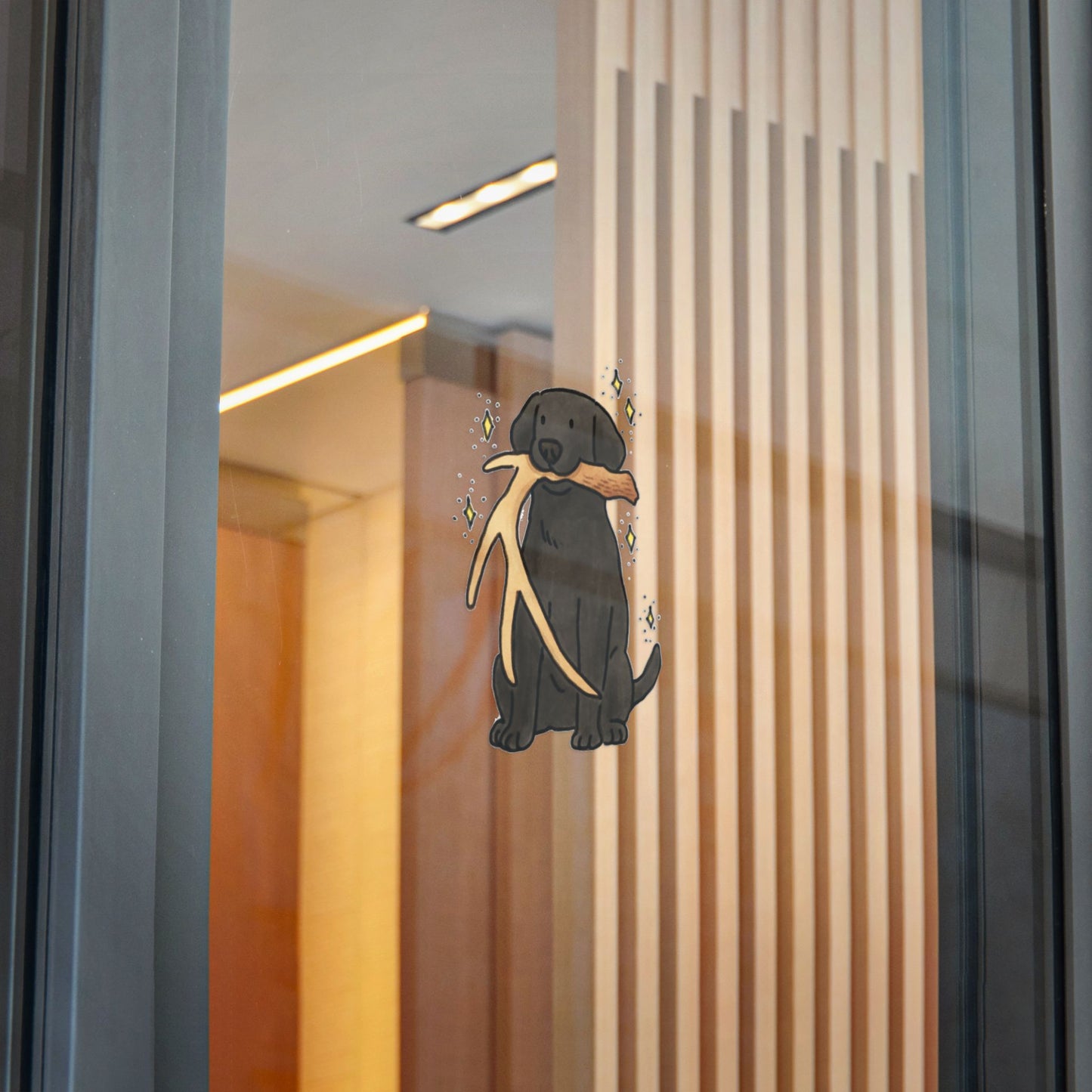 PermaDecal (indoor/outdoor) Black Labrador Retriever