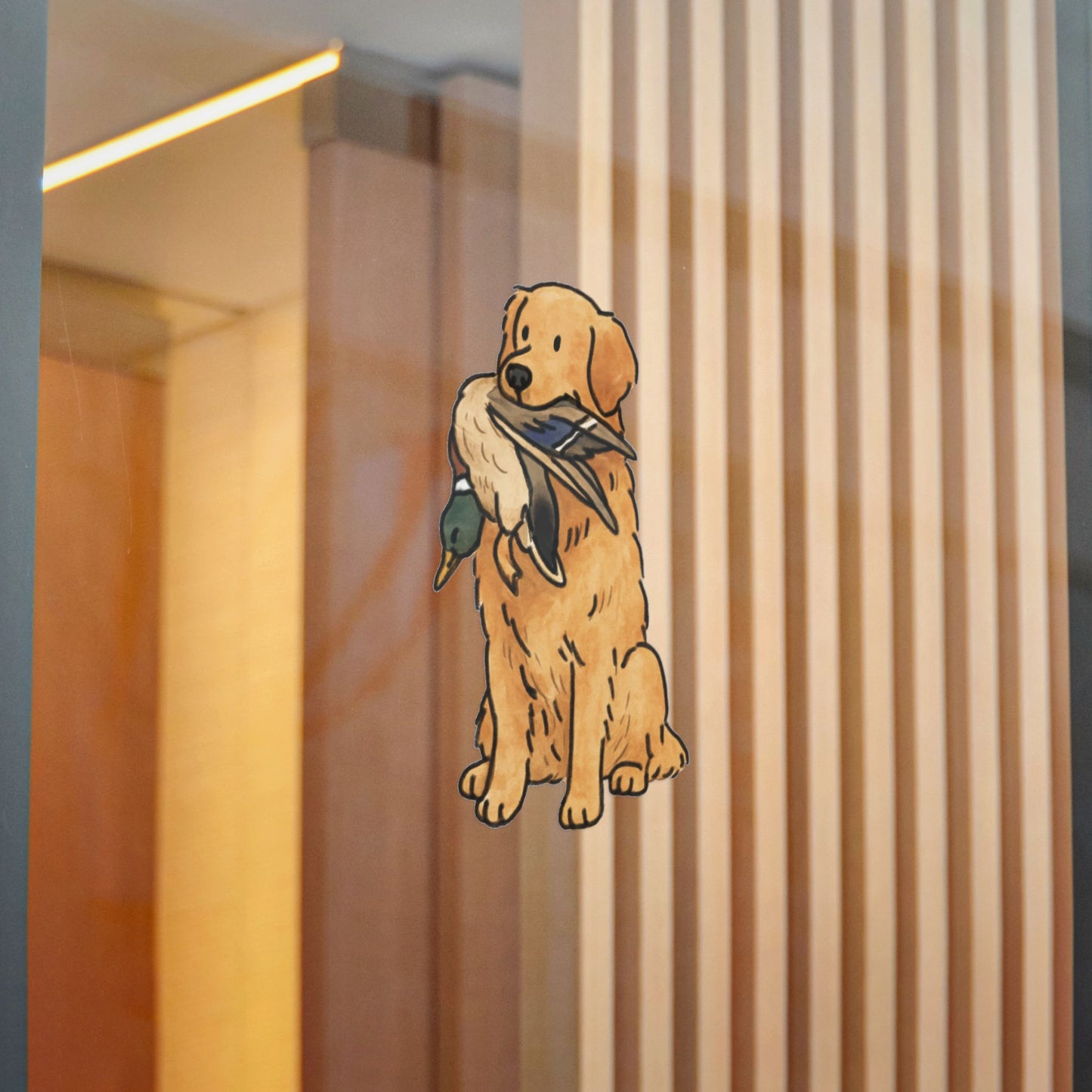 PermaDecal (indoor/outdoor) Golden Retriever