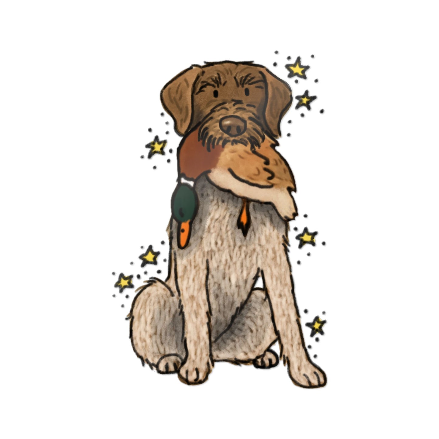 PermaDecal (indoor/outdoor) German Wirehaired Pointer