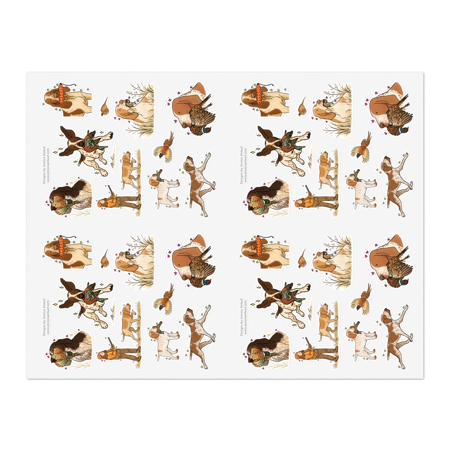 Jumbo Sticker Sheet (4 sheets in 1)