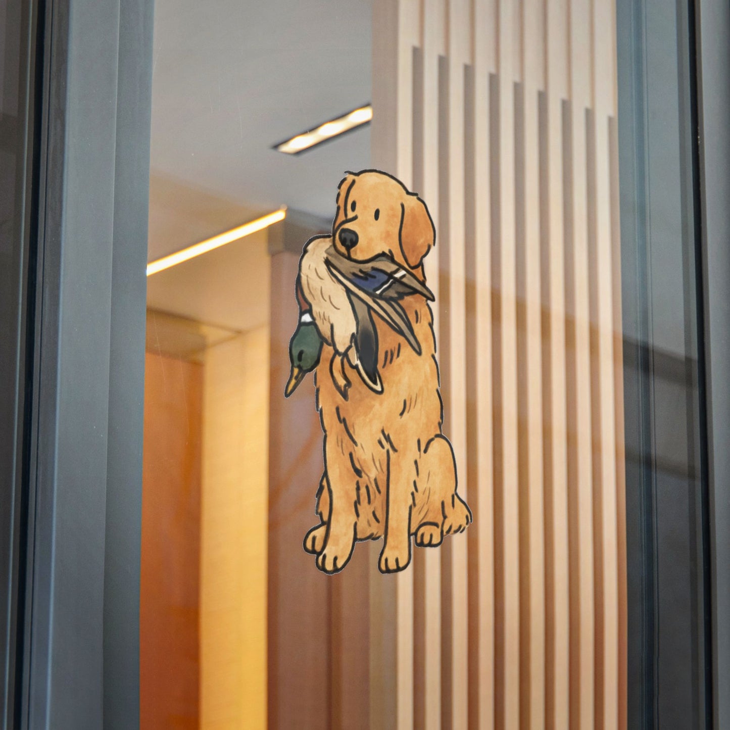 PermaDecal (indoor/outdoor) Golden Retriever
