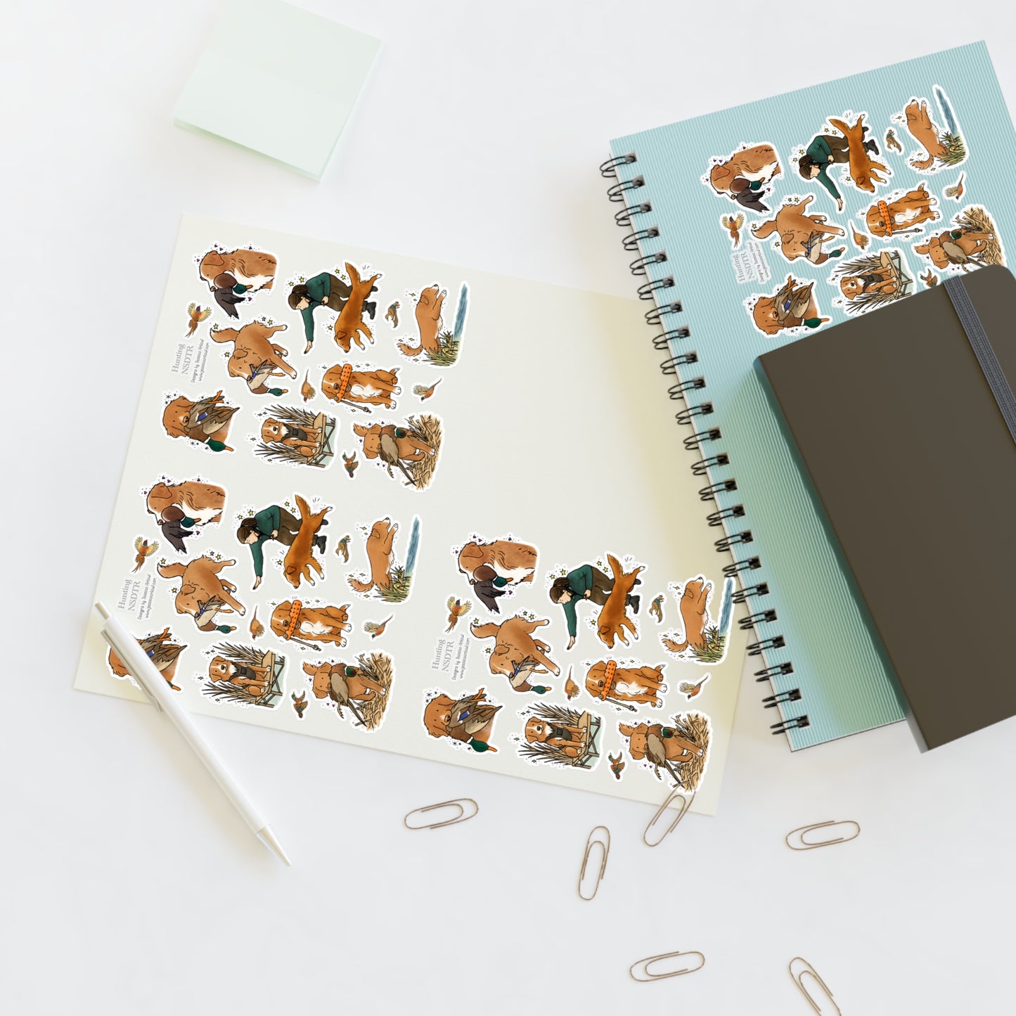 Jumbo Sticker Sheet (4 sheets in 1)
