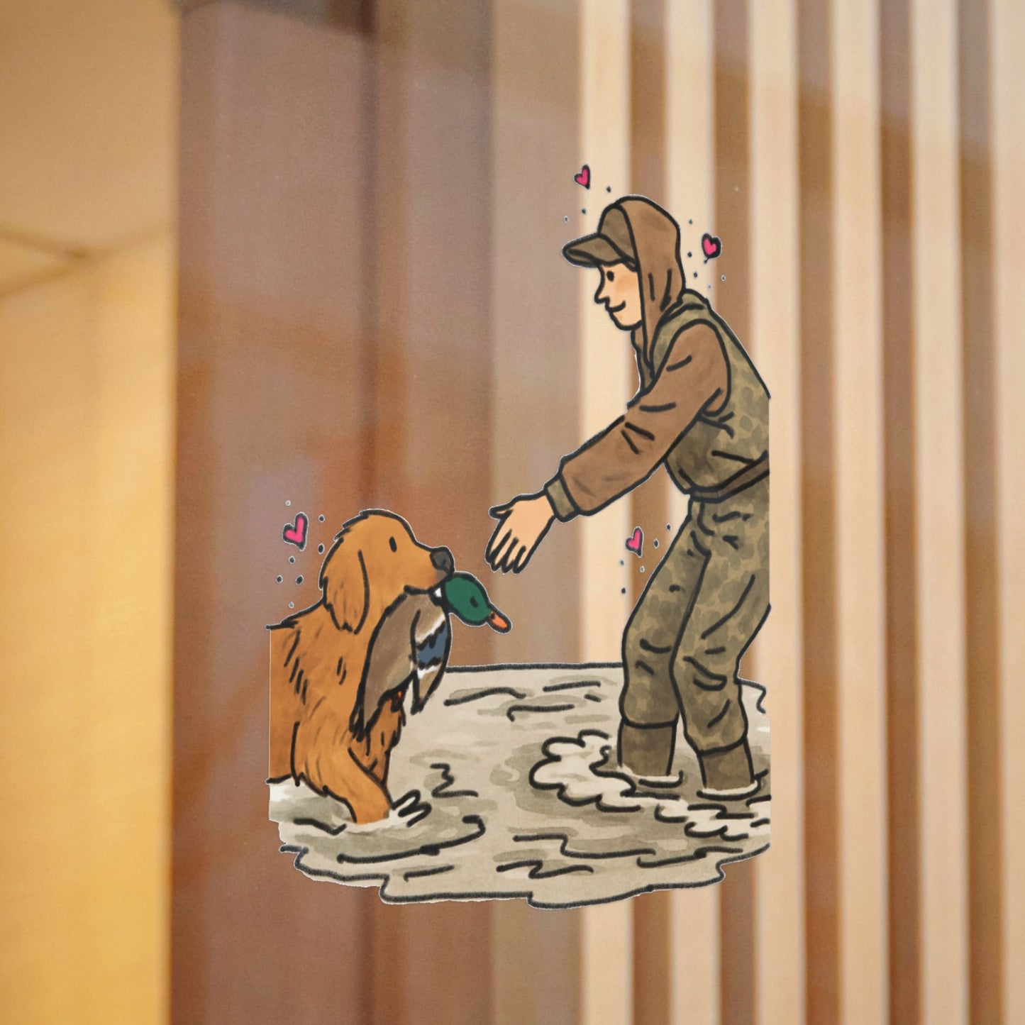 PermaDecal (indoor/outdoor) Golden Retriever