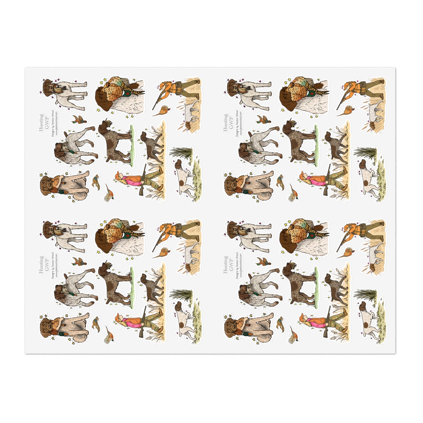 Jumbo Sticker Sheet (4 sheets in 1)