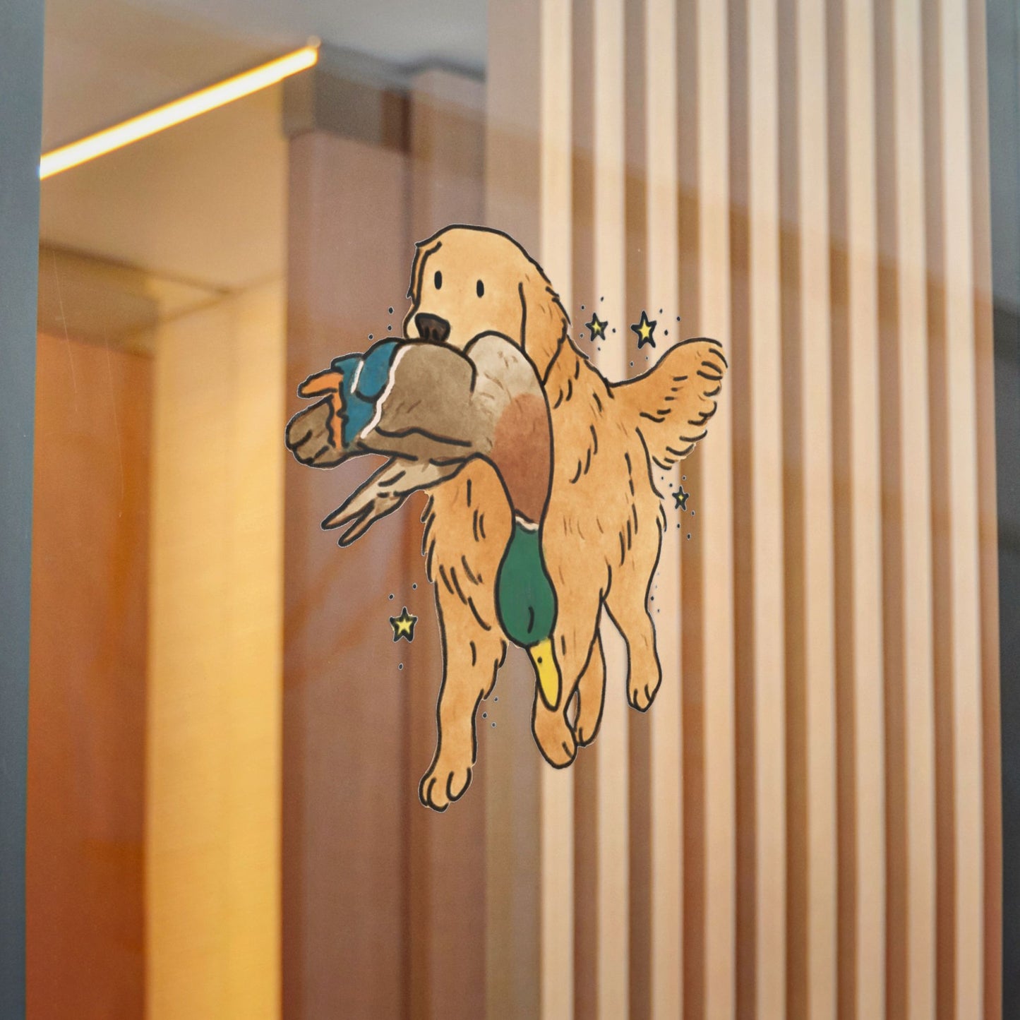 PermaDecal (indoor/outdoor) Golden Retriever