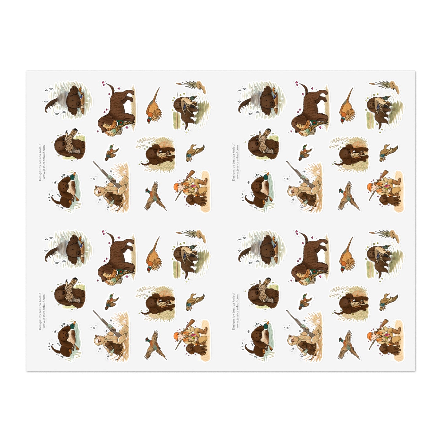 Jumbo Sticker Sheet (4 sheets in 1)