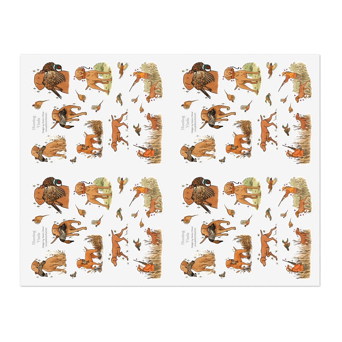 Jumbo Sticker Sheet (4 sheets in 1)