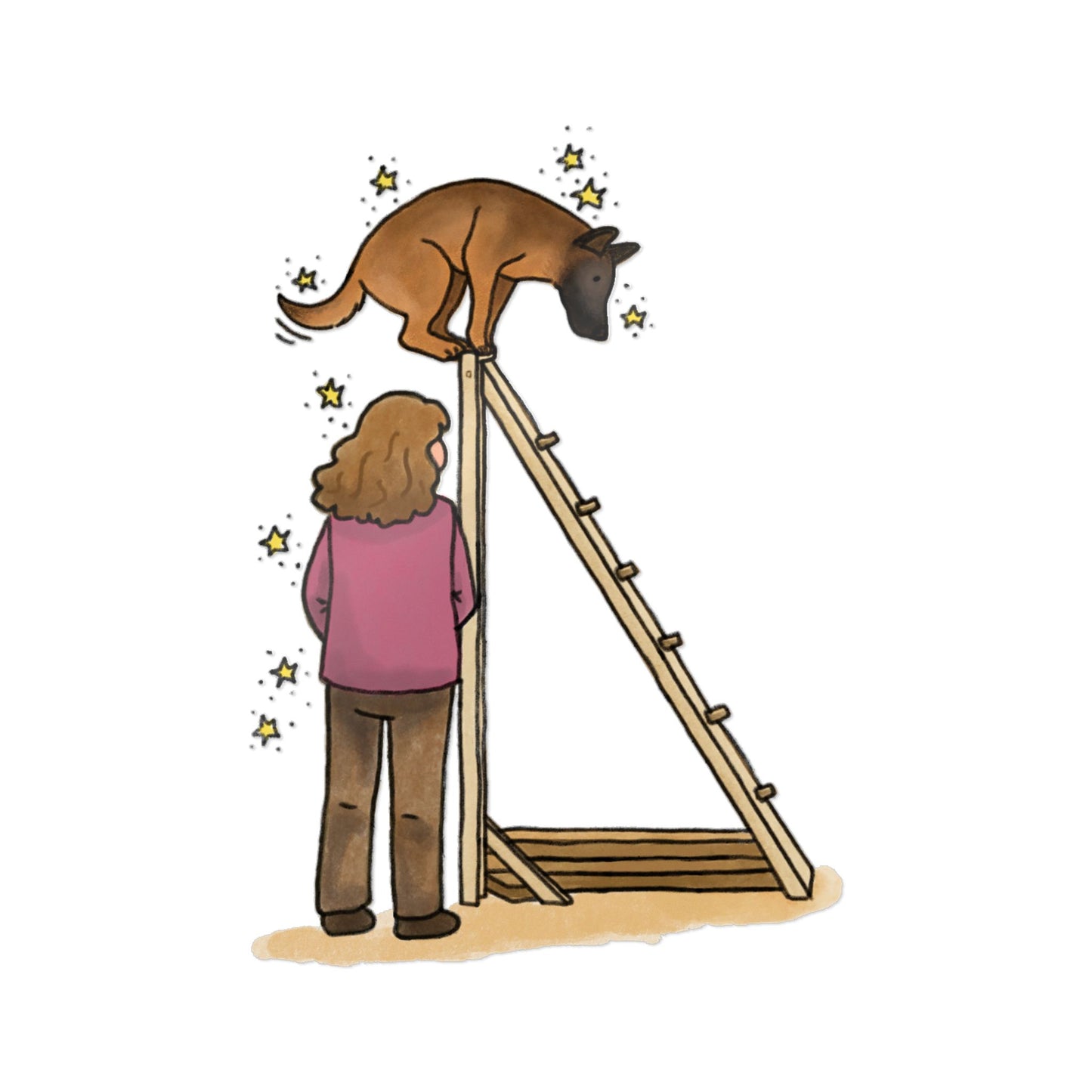 PermaDecal (indoor/outdoor) Bite-Work Belgian Malinois