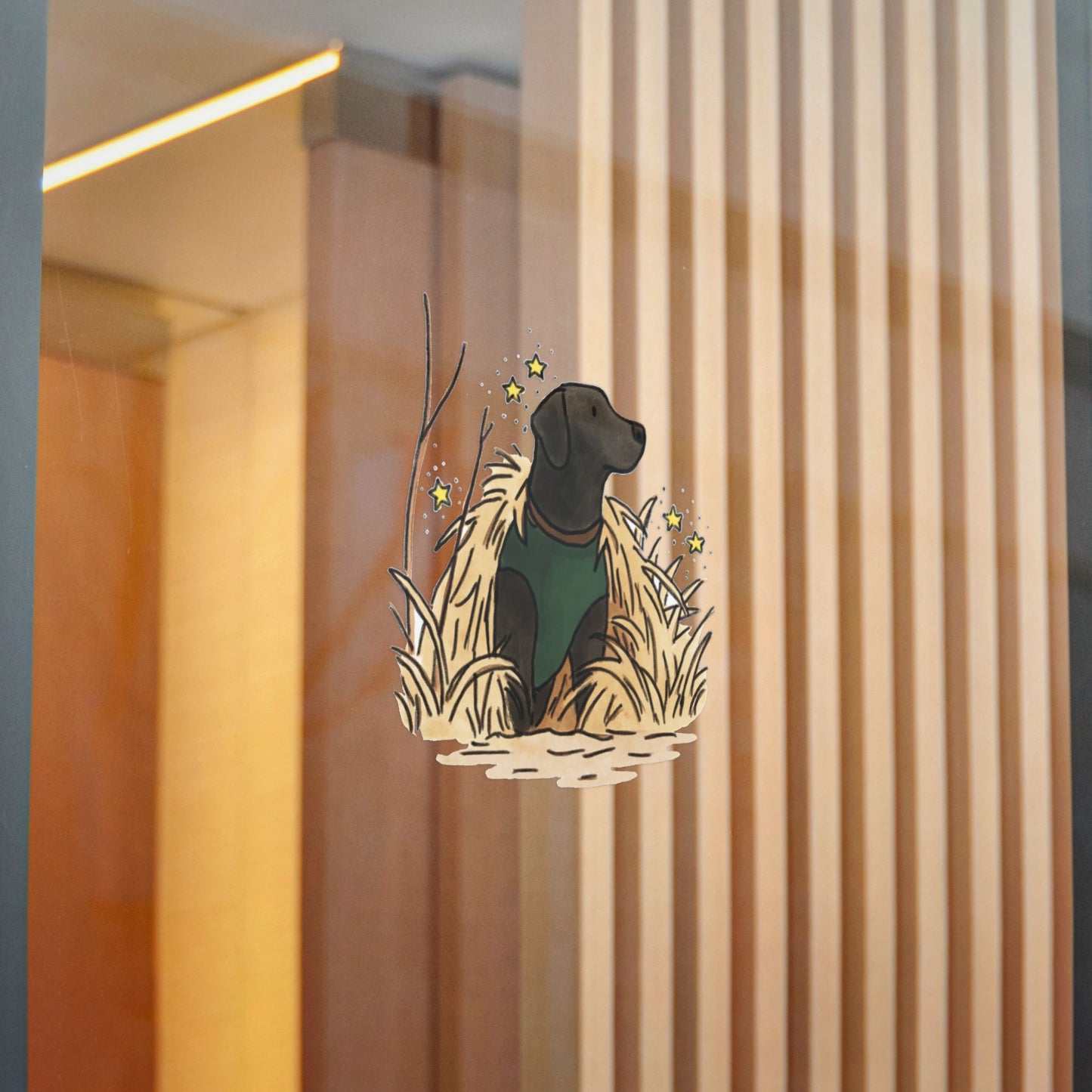 PermaDecal (indoor/outdoor) Black Labrador Retriever