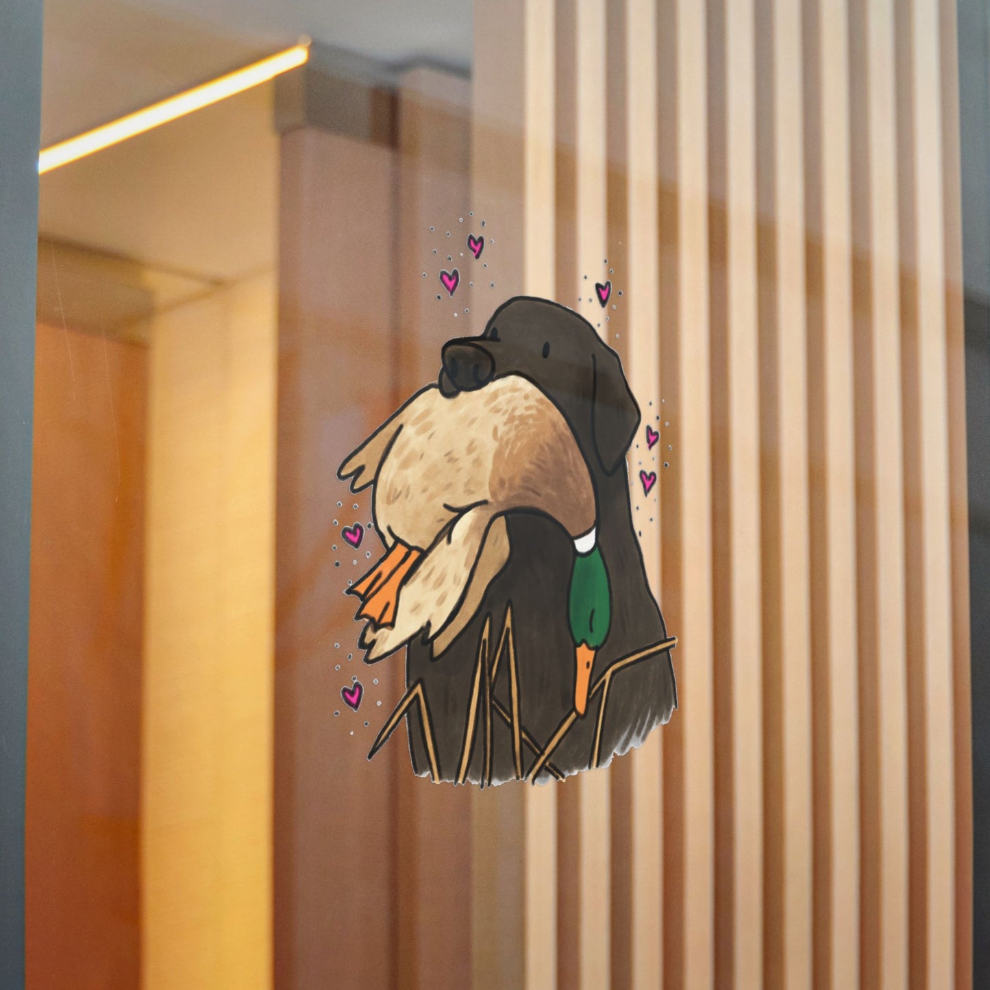 PermaDecal (indoor/outdoor) Black Labrador Retriever