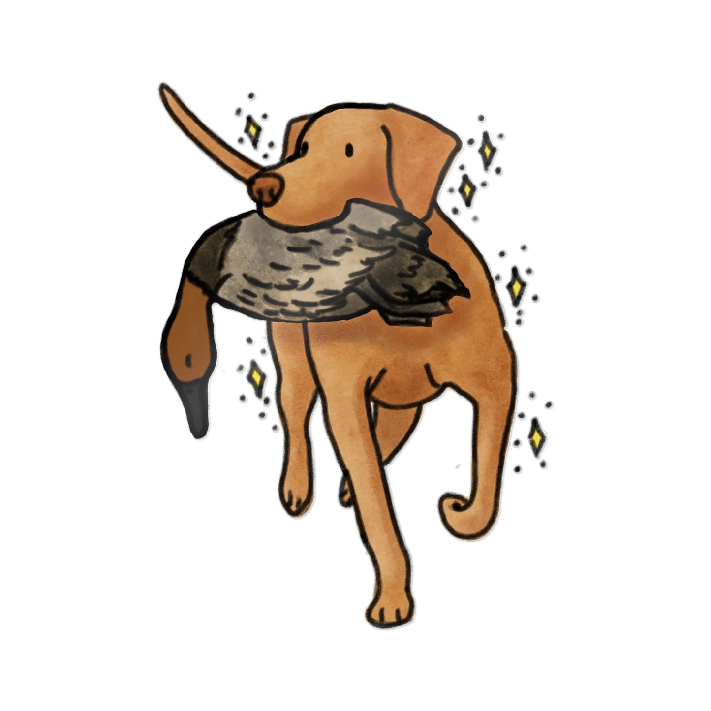 PermaDecal (indoor/outdoor) Vizsla