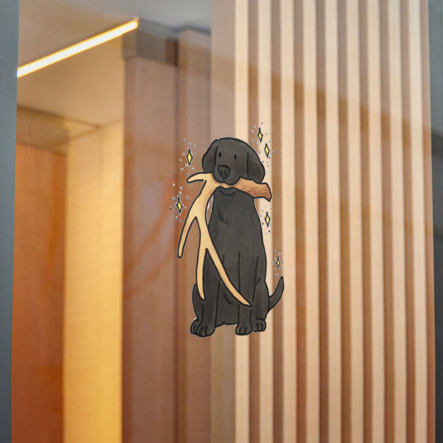 PermaDecal (indoor/outdoor) Black Labrador Retriever
