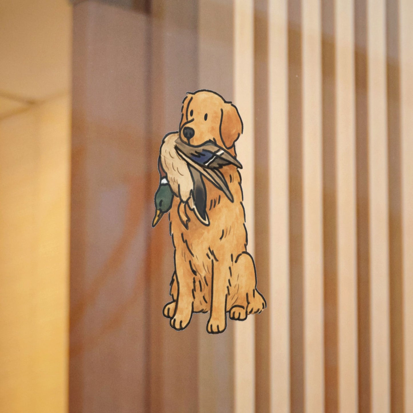 PermaDecal (indoor/outdoor) Golden Retriever