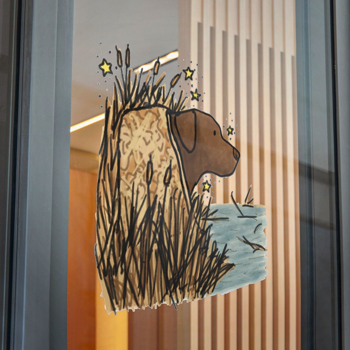 PermaDecal (indoor/outdoor) Chocolate Labrador Retriever